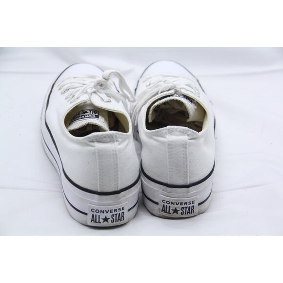 Converse Chuck Taylor All Star Lift Ox Shoes Womens 10 Sneakers White 560251C - Picture 4 of 7